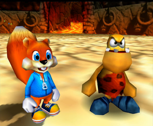 Tediz and Uga Buga figures Conker's Bad Fur Day - Inspire Uplift